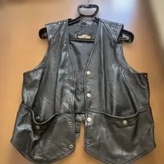 HARLEY-DAVIDSON パンチングレザーシャツ 炎 半袖 サイズ感M - メルカリ