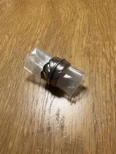 シルバーリング　フェザーモチーフ