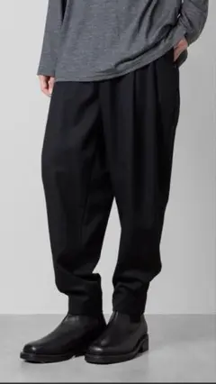 ato CLASSIC WOOL 2TACK TAPERED PANTS