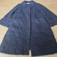 2nd VAUDEVILLE コート ネイビー　紺　モヘア　チェスター　М　Ｌ