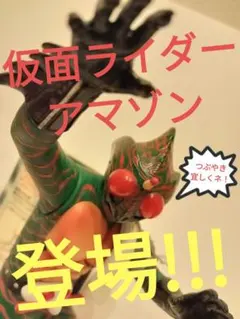 ソフビ魂　 仮面ライダーアマゾン