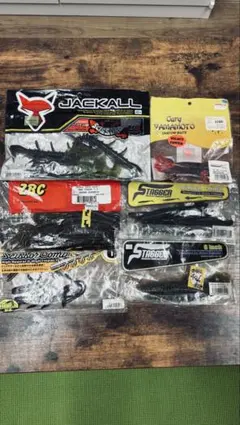 ジャッカル JACKALL ワーム セット 廃盤 シュリンプ シャッド まとめ