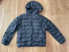UNIQLO ユニクロ キッズ子供用冬用ジャケット パデットパーカー 160 黒