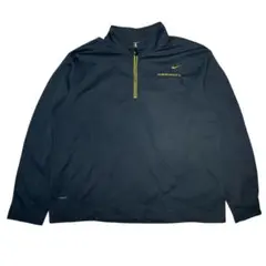 00s ナイキ NIKE ハーフジップトレーナー カレッジロゴ XXL