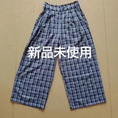 シューラルー　キューティーブロンド　グレー　チェック　パンツ