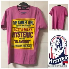 HYSTERIC GLAMOUR LOVE BUZZ Tシャツ L ピンク - メルカリ
