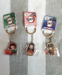 鬼滅の刃　ご当地キーホルダー　山形限定　さくらんぼ　3点