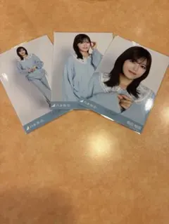 乃木坂46 生写真 襟付きコーデ　コンプ　柴田柚菜
