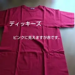 Dickies ガゼット付き Tシャツ　赤　 Lサイズのサムネイル