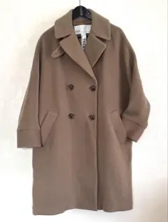 24AW✨ティッカ ウールショートコート ピーコート グレー 6.4万 - メルカリ