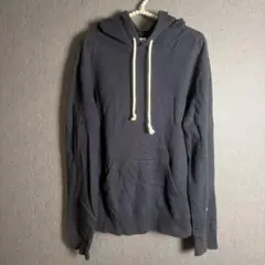 Champion チャンピオン プルオーバーパーカー ダークグレー無地ロゴ入りL