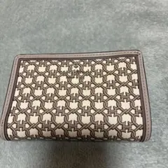 kate spade 幾何学模様 二つ折り財布