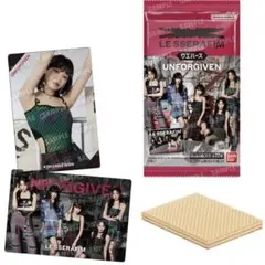 LE SSERAFIM ウエハース UNFORGIVEN コンプリート 22種