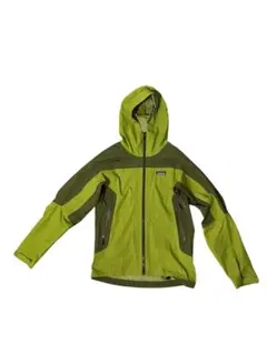 patagonia フード付きナイロンジャケット S ダークグリーン - メルカリ