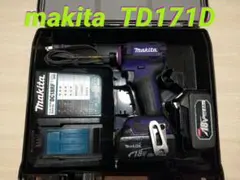 新品·未使用】マキタ TD172DZAP パープル バッテリーBL1860B付 - メルカリ