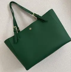 使えるトート⭐︎トリーバーチ⭐︎グリーン トートバッグ