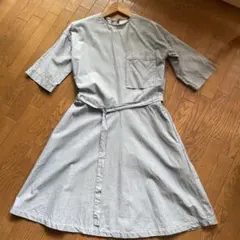 Maison Kitsune メゾンキツネ　五分袖コットンワンピース 匿名配送のサムネイル