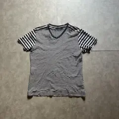 grunge boarder short sleeve shirt y2kのサムネイル