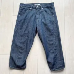 00s リーバイスエンジニアードジーンズ 立体裁断 クロップドデニムパンツ 32