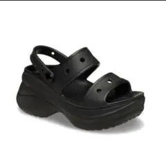 新品未使用 Crocs 厚底サンダル スーパーベイクロッグ 24センチ