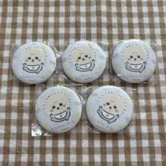 ちいかわBaby缶バッジ ラッコ5点