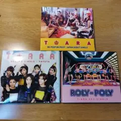 T-ARA　日本版シングル CD、MV DVD付3点