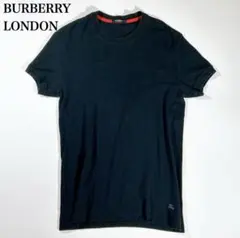 【美品】BURBERRY LONDON バーバリーロンドン 半袖Tシャツ 黒