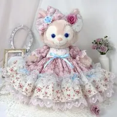リーナベルぬいぐるみ(花飾り付きピンクドレス付き) リーナベルぬいぐるみ(花飾り付きピンクドレス付き) - メルカリ