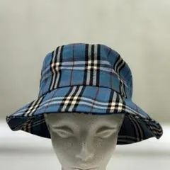 BURBERRY BLUE LABEL バケットハット ベージュ チェック - メルカリ