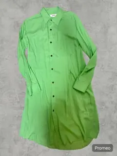 sulvam green long shirtのサムネイル