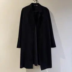 Sサイズ★ZARA チェスターコート　ベロア　ブラック