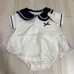 アカチャンホンポ　セーラーロンパース
