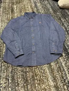 ＧＡＰ　ボタンダウンデニムシャツ　GAPベア