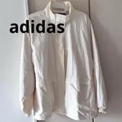adidas ホワイトジャケット ブルゾン ジャンパー
