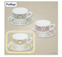 ディズニープリンセスデザインのカップとソーサー　ベル