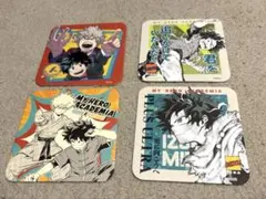 僕のヒーローアカデミア　アートコースター　RIVALS 4点セット