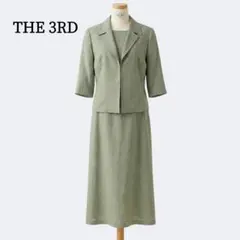 THE 3RD セットアップ ジャケット ワンピース M 日本製 ベージュ