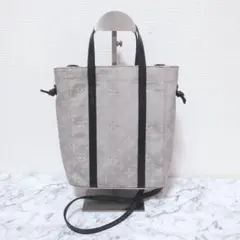 【美品】Daily russet ナイロンコットン縦長ショルダーバッグのサムネイル
