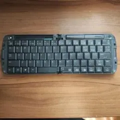 ELECOM ワイヤレス折りたたみキーボード ケース付 TK-FBP017BK