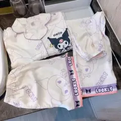 新品❗️子供服　女の子　クロミ パジャマセット 3点セット120