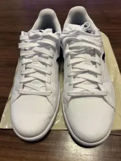 【極美品】PUMA プーマ スニーカー ホワイト ネイビー 27.5cm