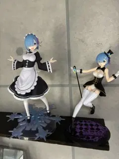 Re:ゼロから始める異世界生活　AMP レム フィギュア 箱無し　2体セット