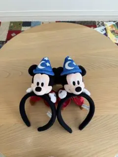 ミッキーマウス 魔法使いカチューシャ 2個セット