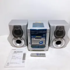 【現状渡し】aiwa XR-HG5MD CD MD カセットコンポ リモコン付のサムネイル