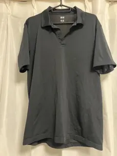 ユニクロ ポロシャツ ブラックXL