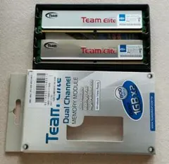 Team Elite DDR2 2GB (1GB x2) メモリー