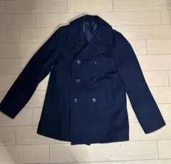 i.n.e nouie インエ ヌイ Pコート ピーコート サイズ2 ネイビー