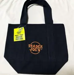 Trader Joe's ハロウィン キャンバストートバッグ ブラック