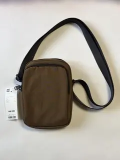 GU ネックポーチ ダークブラウン 未使用品