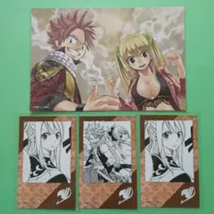 フェアリーテイル ナツ ルーシィ ポストカード 特典 プリンセスカフェ